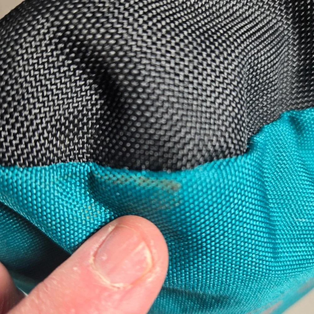 Eastern Mountain Sports Teal Black‎ Duffle Bag Weekend Travel Gear